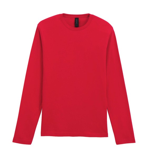 Softstyle Adult Long Sleeve T-Shirt Piros 