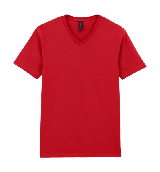 Softstyle Adult V-Neck T-Shirt Piros 