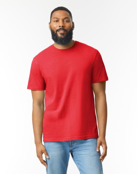 Softstyle CVC Adult T-Shirt Fehér 