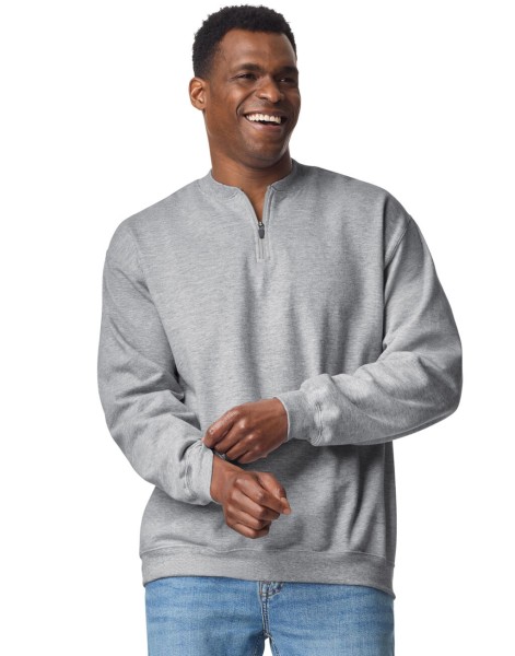 Softstyle Midweight Adult Fleece 1/4 Zip Sweat  
