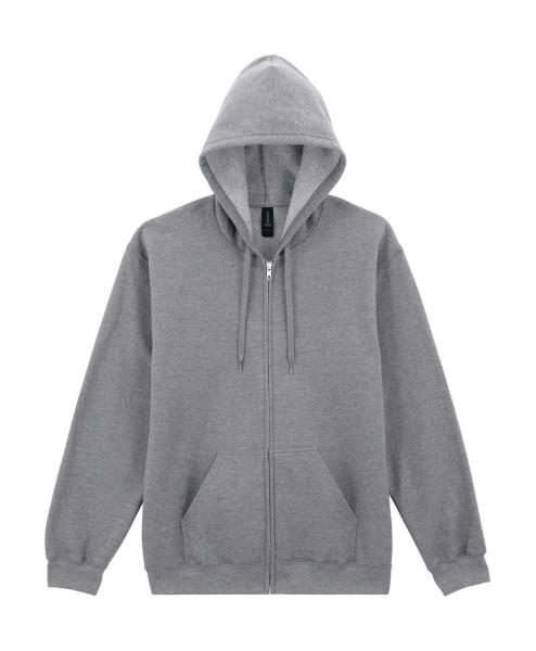 Softstyle Midweight Full Zip Hooded Sweat  