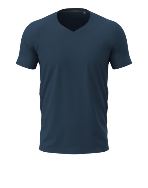 Stretch-T V-neck for men  