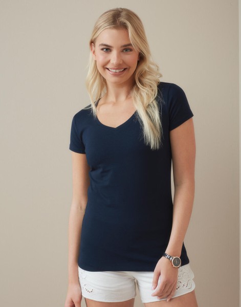 Stretch-T V-neck for women  