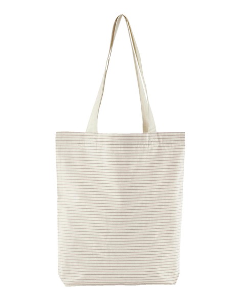 Striped Organic Cotton Tote  