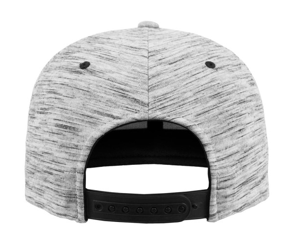 Stripes Melange Crown Snapback  