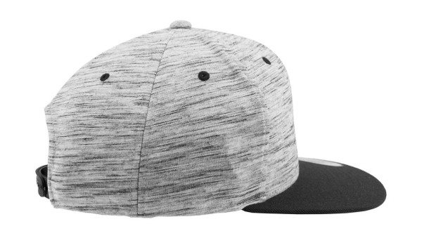 Stripes Melange Crown Snapback  