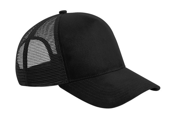 Suede Snapback Trucker  