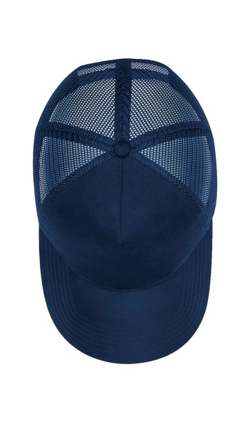 Suede Snapback Trucker  