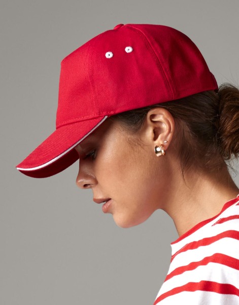 Ultimate 5 Panel Cap - Sandwich Peak  