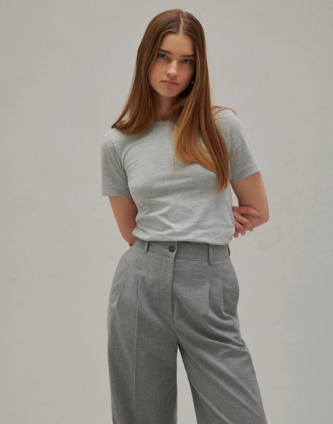 Unisex Heather CVC Short Sleeve Tee  