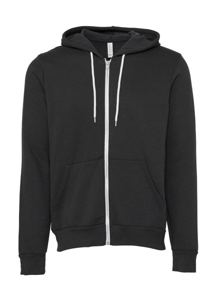 Unisex Poly-Cotton Full Zip Hoodie  