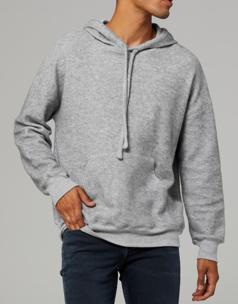 Unisex Sueded Fleece Pullover Hoodie  