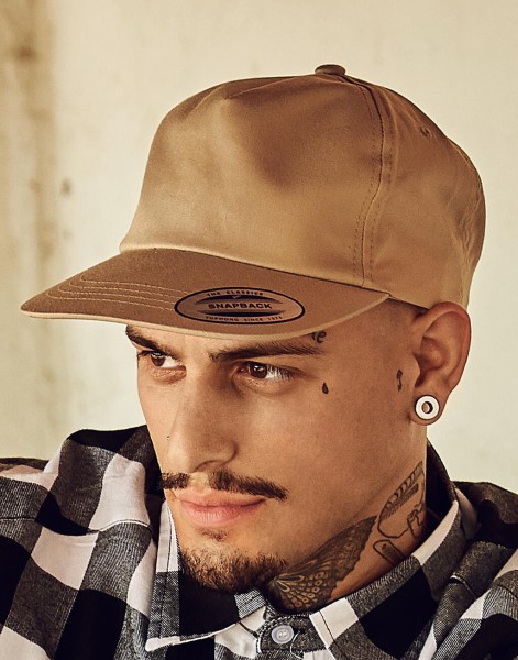 Unstructured 5-Panel Snapback  