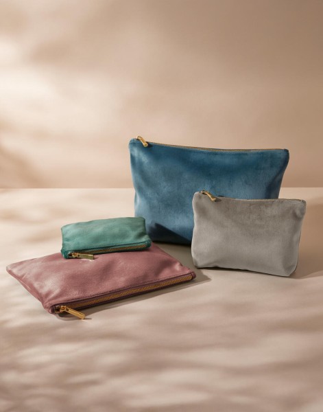 Velvet Accessory Pouch  