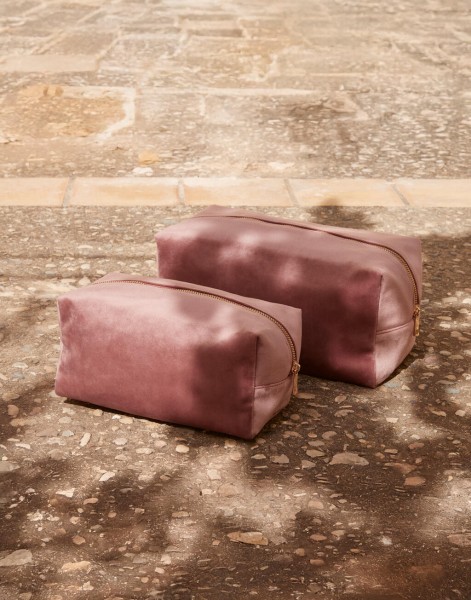 Velvet Toiletry/Accessory Case  
