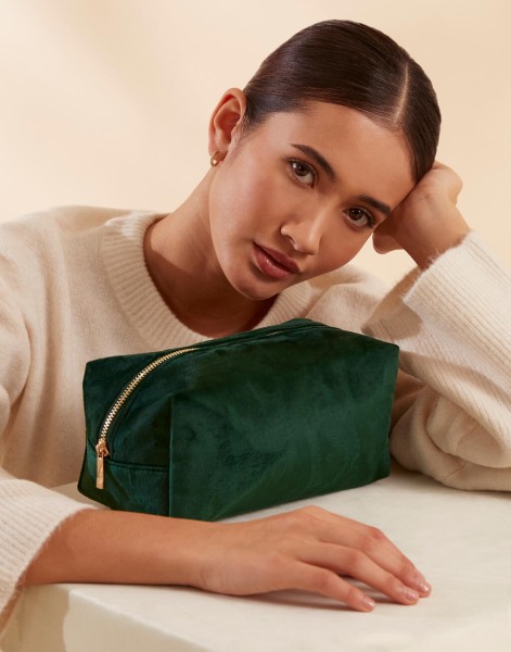 Velvet Toiletry/Accessory Case  