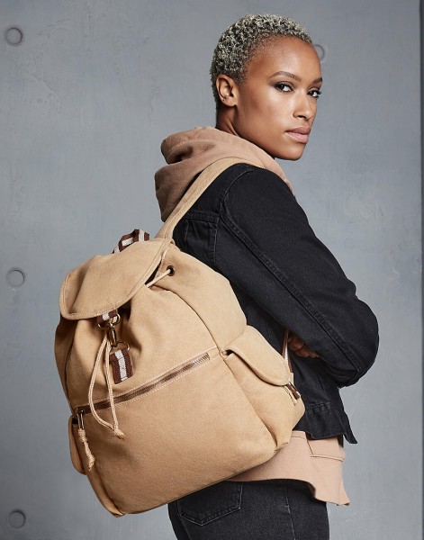 Vintage Canvas Backpack  