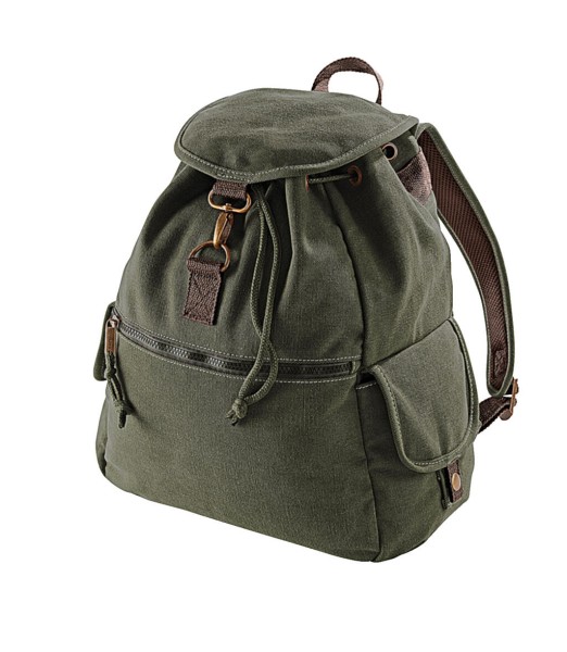 Vintage Canvas Backpack  
