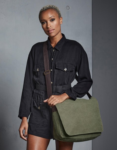 Vintage Canvas Despatch Bag  