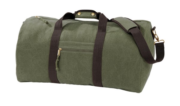 Vintage Canvas Holdall   