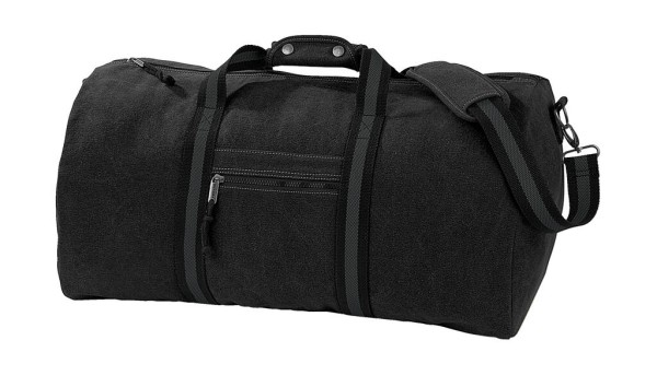Vintage Canvas Holdall   