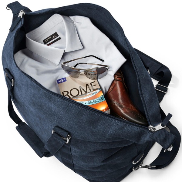 Vintage Canvas Weekender  