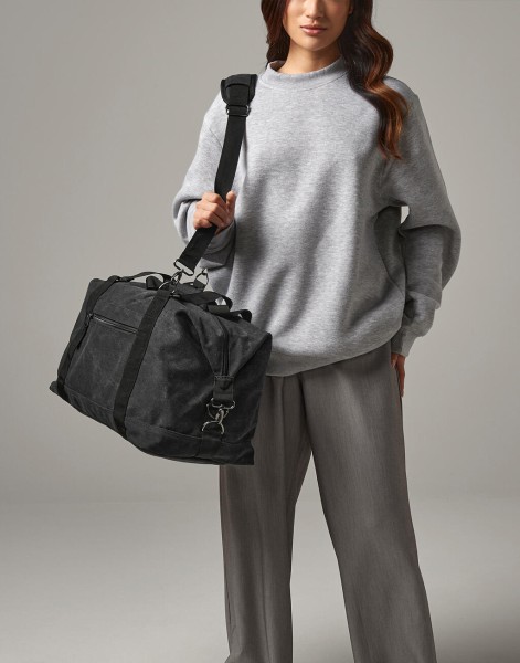 Vintage Canvas Weekender  