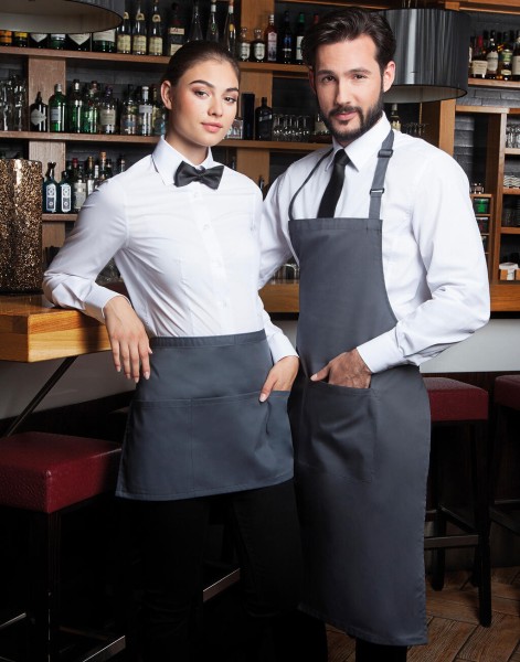 Waist Apron Basic with Pockets Piros 