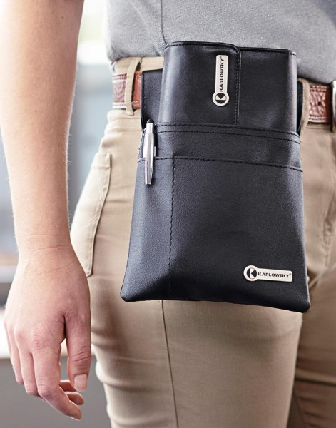 Waiter`s Holster with Belt Pull-Through  