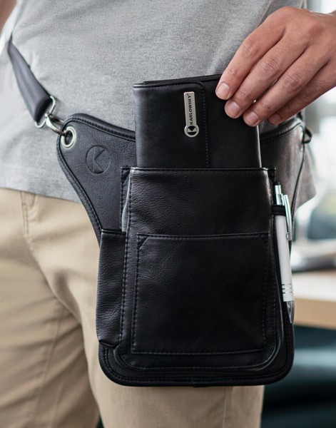 Waiter`s Wallet with Press Stud  