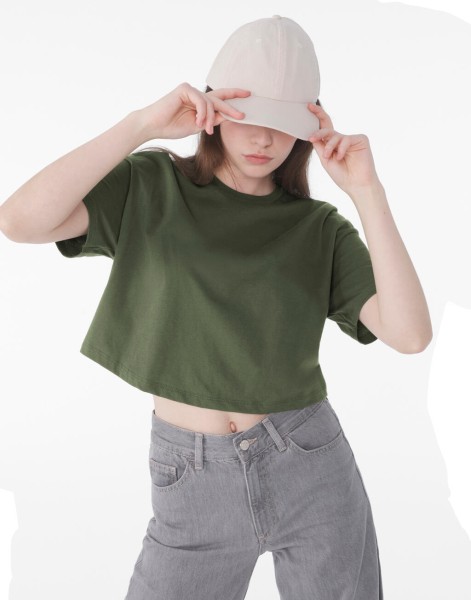 Women`s Jersey Crop Tee  
