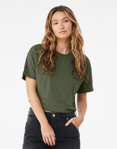 Women`s Jersey Crop Tee  