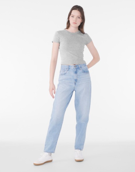 Women`s Micro Rib Baby Tee  