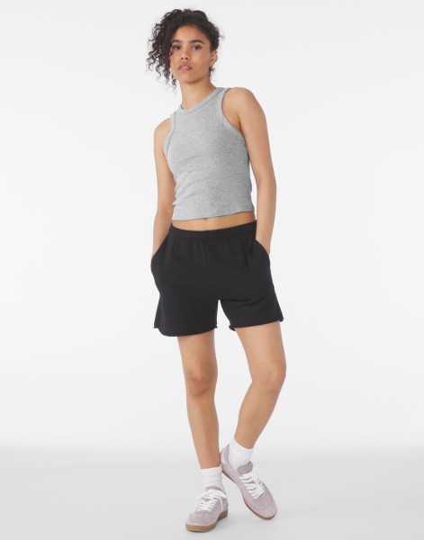 Women`s Micro Rib Racer Tank  