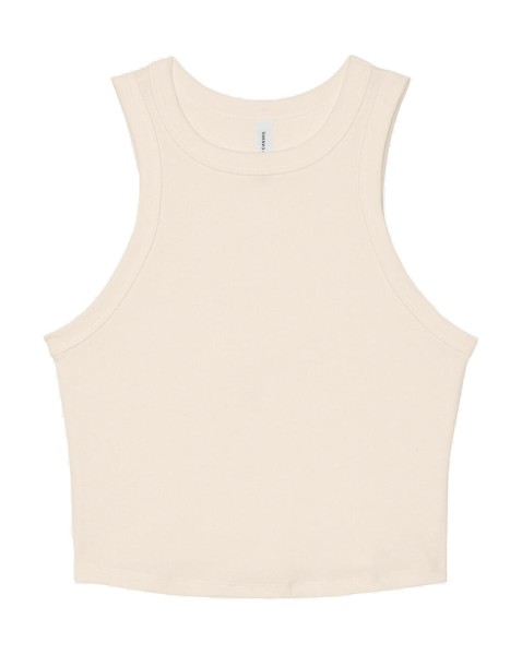 Women`s Micro Rib Racer Tank  