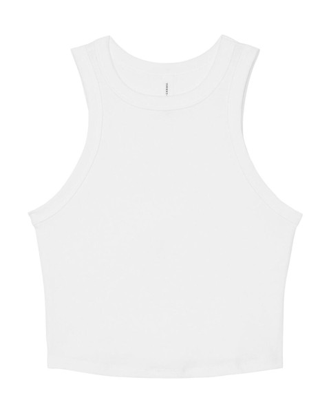 Women`s Micro Rib Racer Tank  