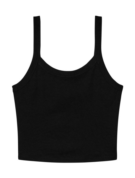 Women`s Micro Rib Spaghetti Strap Tank  