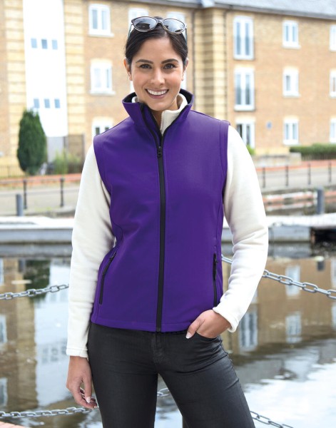 Women`s Printable Softshell Bodywarmer  