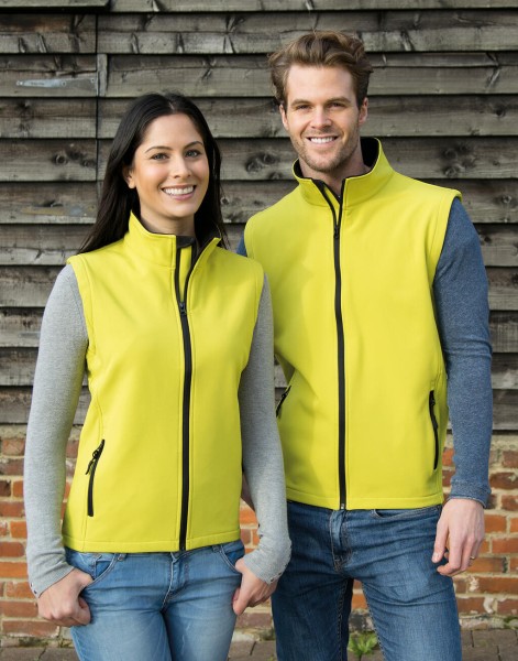 Women`s Printable Softshell Bodywarmer  