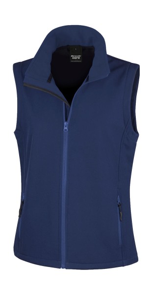 Women`s Printable Softshell Bodywarmer  