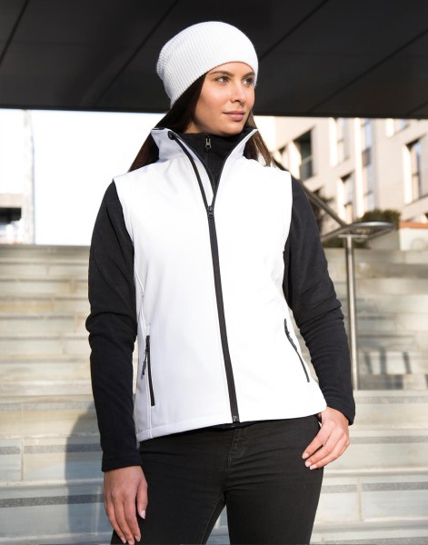 Women`s Printable Softshell Bodywarmer  
