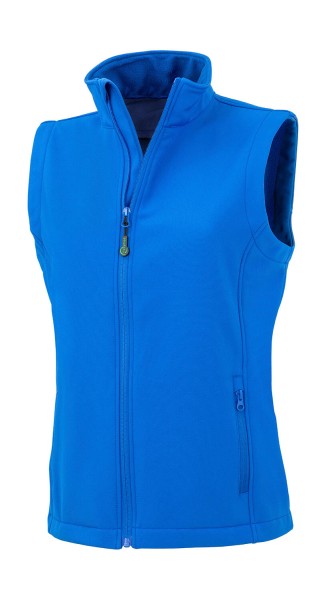 Women`s Recycled 2-Layer Printable Softshell B/W  