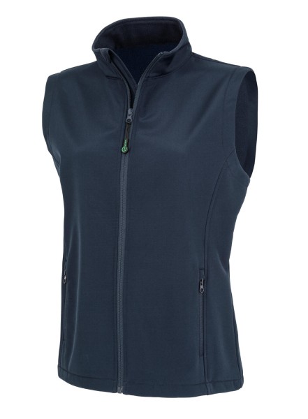 Women`s Recycled 2-Layer Printable Softshell B/W  
