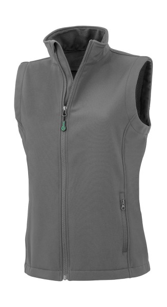 Women`s Recycled 2-Layer Printable Softshell B/W  