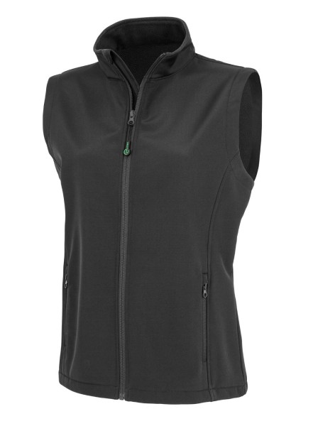 Women`s Recycled 2-Layer Printable Softshell B/W  