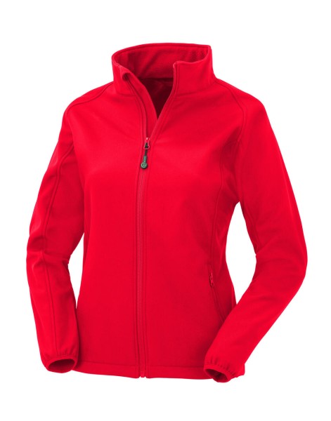 Women`s Recycled 2-Layer Printable Softshell Jkt  