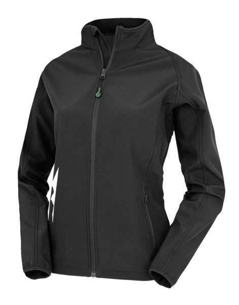Women`s Recycled 2-Layer Printable Softshell Jkt  