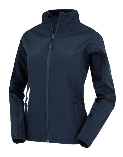 Women`s Recycled 2-Layer Printable Softshell Jkt  