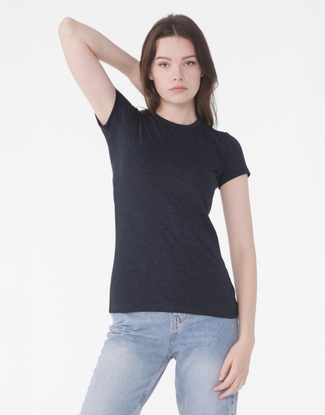 Women`s Relaxed CVC Jersey Short Sleeve Tee  