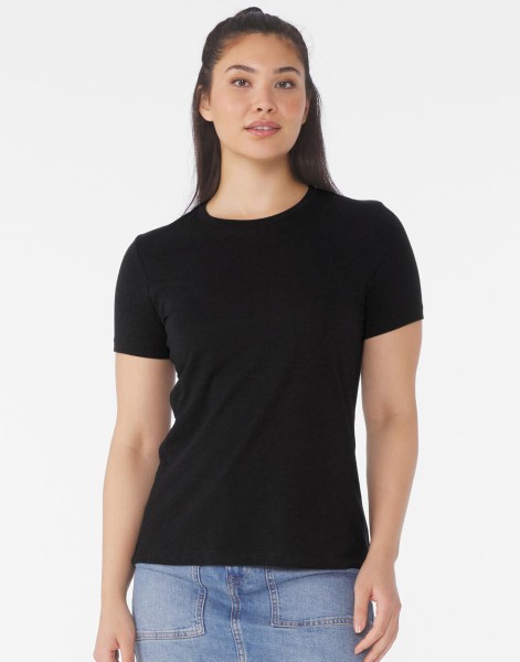Women`s Relaxed CVC Jersey Short Sleeve Tee  